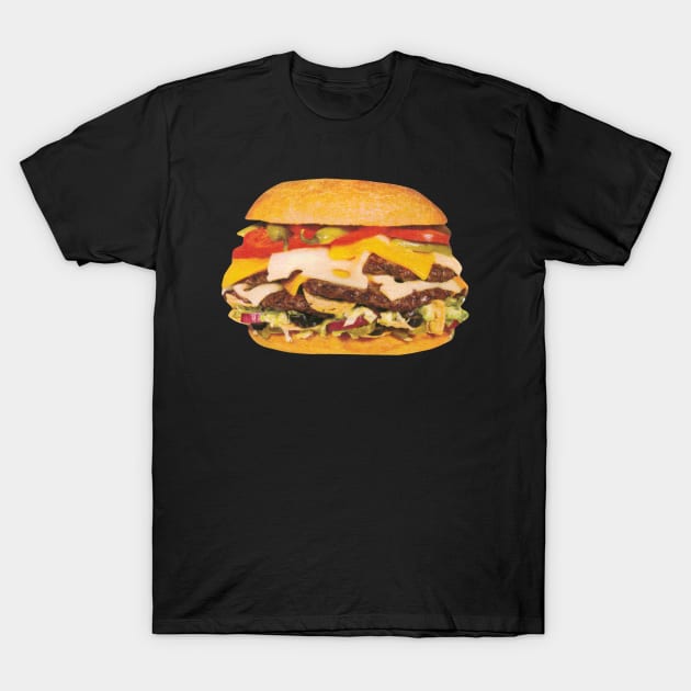 Burger Yummy T-Shirt by Food Photography